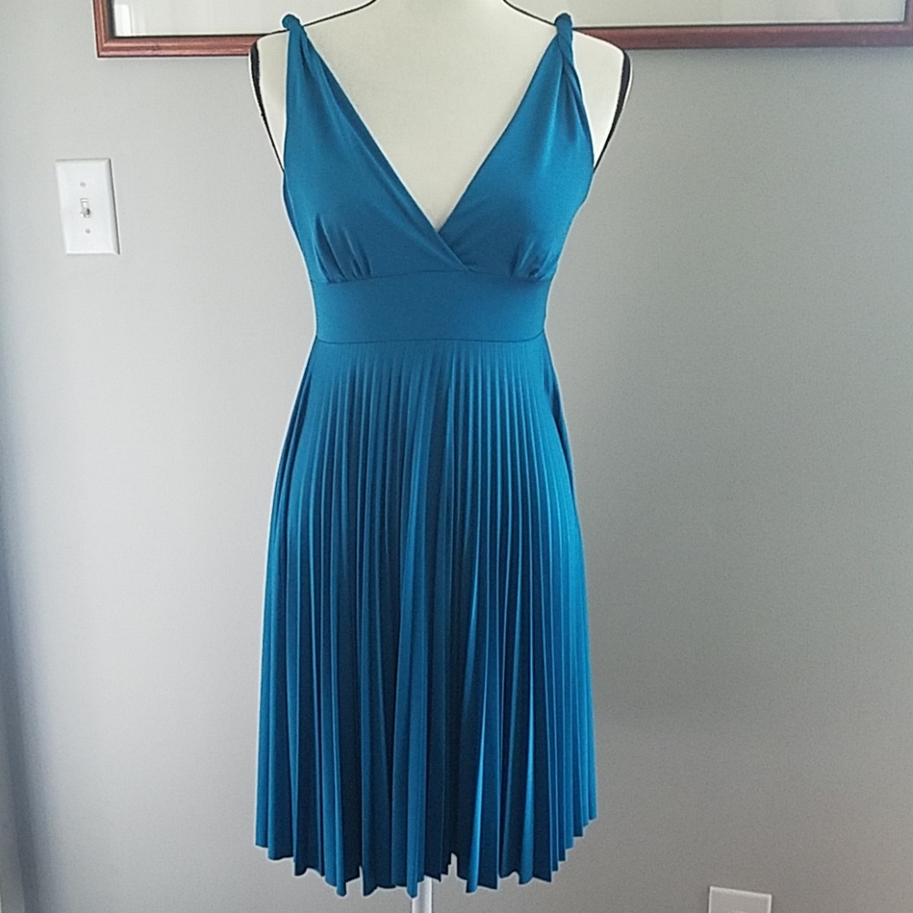 Turquoise cocktail dress size medium